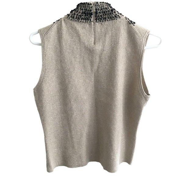 Grace Elements Shell Decorative Beaded Neckline - Picture 7 of 9